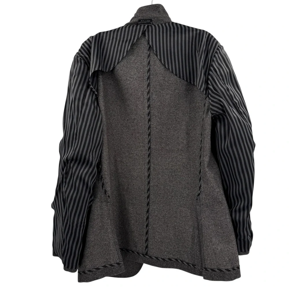 IBIZA Mens 46L Wool Cashmere‎ Blend Blazer Jacket Gray